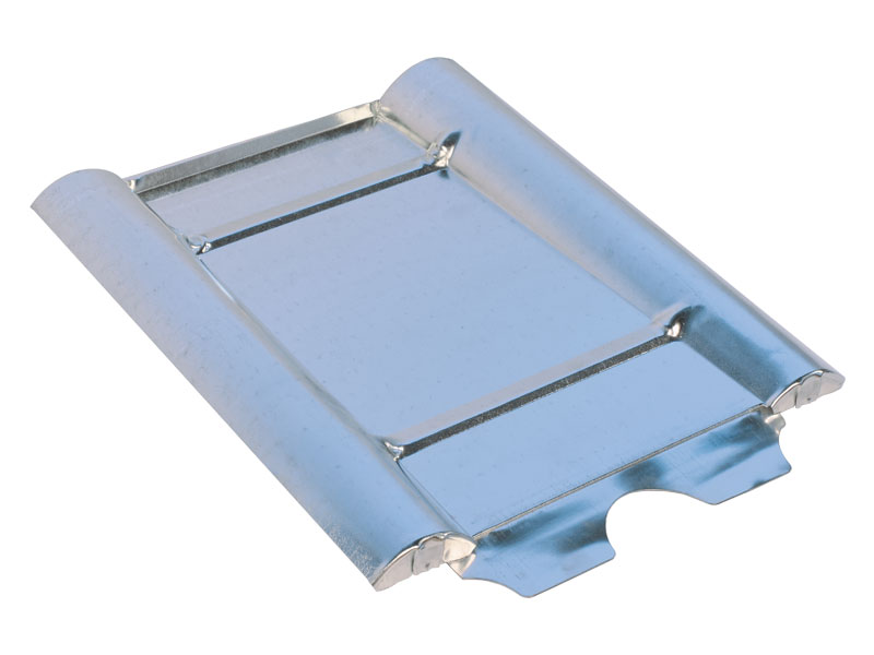 Marzari metal roof plate - type concrete, red