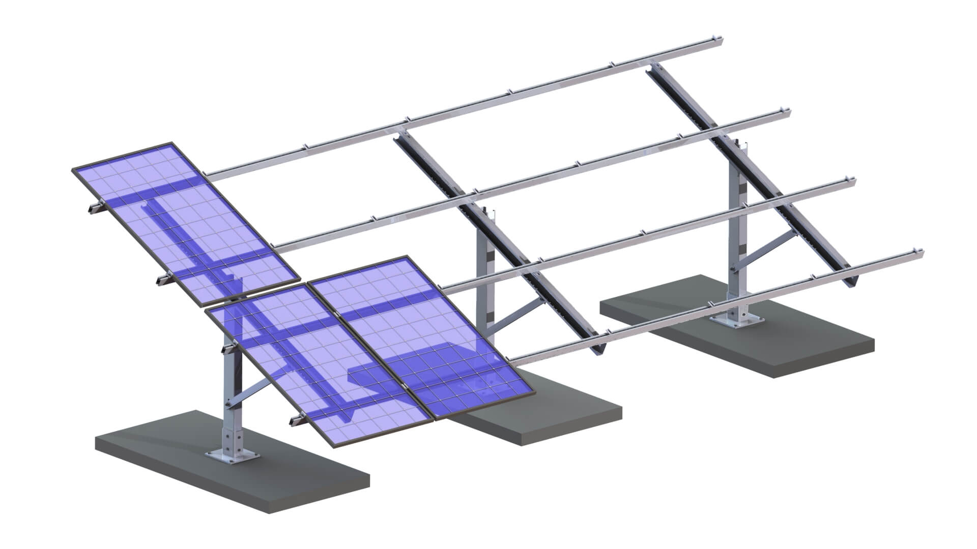 Alumero landscape kit 2x6 concrete ALPIN