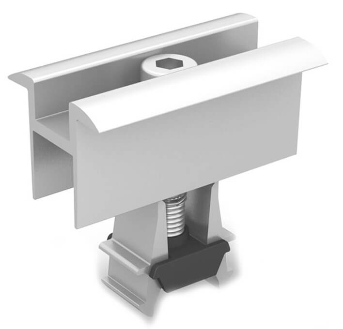 K2 universal module middle clamp one mid, silver